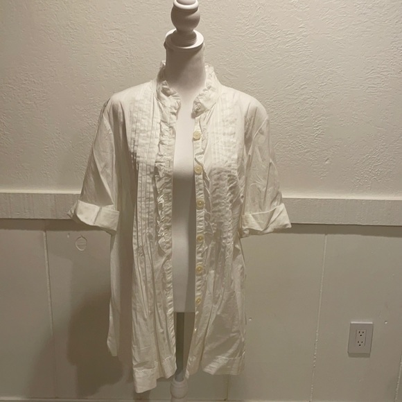 Michael Kors White Top/Cover - Picture 1 of 7